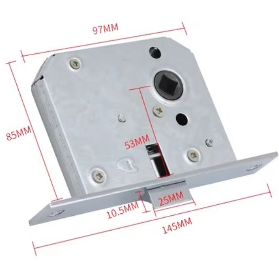 CB-SIS I8 Factory Supplies Door Lock Cheap and Good quality Pipe lock Aisle lock Channel lock Fire door lock