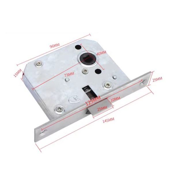 CB-SIS I8-P Factory Supplies Door Lock Cheap and Good quality Pipe lock Aisle lock Channel lock Fire door lock