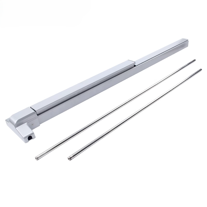Factory Supplies Fire panic exit device panic push bar stainless steel single open push rod lock